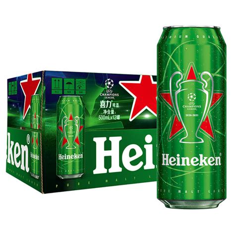商品详情-喜力啤酒（Heineken）啤酒 500ml*6听 500ml*12听 500ml*24听 可选 - 萬千禮品
