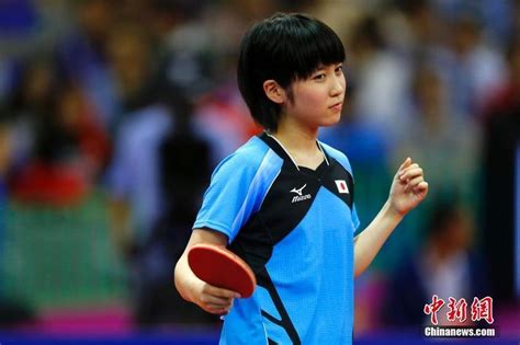 日本00后女乒萝莉爆红 出身乒乓球世家新闻频道__中国青年网