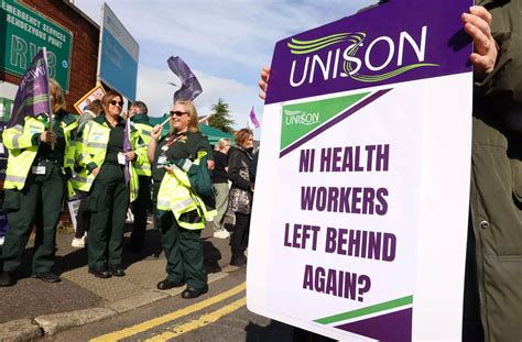 Thousands of Northern Ireland health workers continue strike action ...