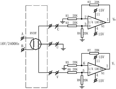 电容式传感器信号调理器CS2001的典型应用电路_传感器电路图_新满多