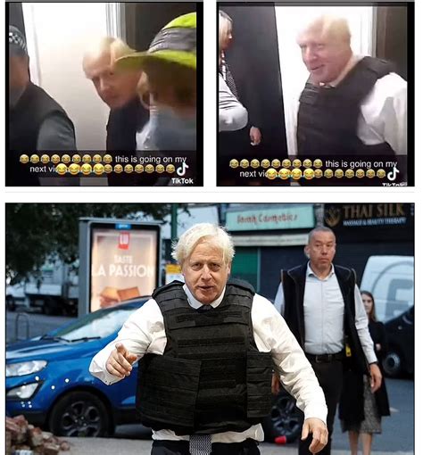 英首相约翰逊参加警方行动，被搜查的英国男子以为在“做梦”