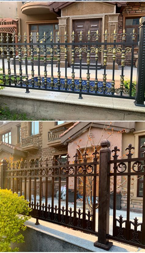 铝艺护栏铝合金围栏阳台别墅护栏小区庭院围墙铝栅栏铁艺栏杆家用-阿里巴巴