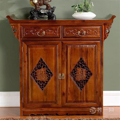 兰鼎犀 YGL-023型号刻花樟木三节柜 优质樟木材质 中式古典实木家具