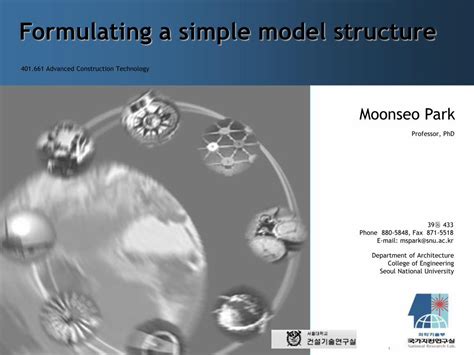 (PDF) Formulating a simple model structure...401.661 Advanced ...