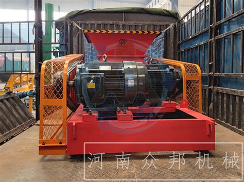 750X750双齿辊破碎机发货至贵州黔西南--河南众邦矿山机械设备有限公司