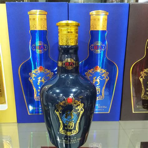 贵州珍酒珍八年 蓝盒 一箱6瓶 53度 500毫升 酱香型 珍酒酒中珍品-阿里巴巴