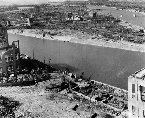 老照片 原子弹爆炸后的日本广岛 整个广岛成了废墟|广岛|原子弹爆炸|原子弹_新浪新闻