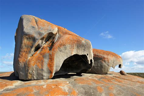 海岸徒步旅行农村南澳大利亚Kangaroo岛引人注目的岩石高清图片下载-正版图片308000379-摄图网