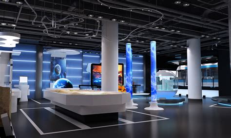 2019科技展厅设计_科技展厅效果图案例_大黄蜂展览