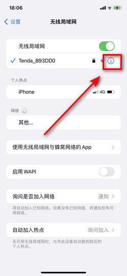 苹果iphone怎么查看IP地址_360新知