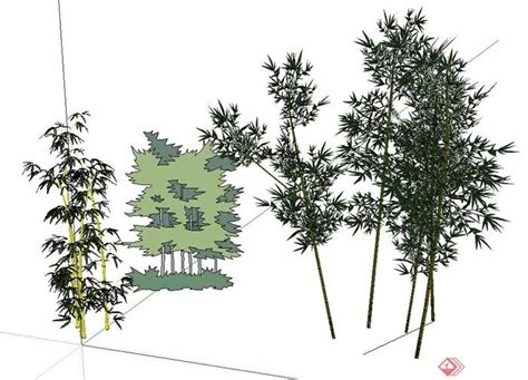 3D模型-现代户外竹子景观小品模型-M0002894835-炫云云模型网