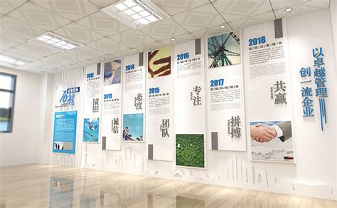 企业文化墙设计：让上海企业文化生动可感-上海恒心广告集团有限公司