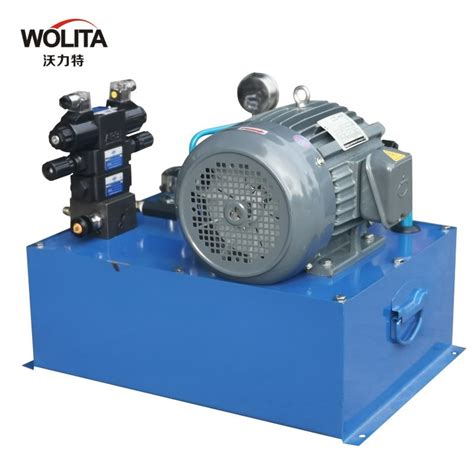 按需配置小型液压站 液压系统动力站 微型液压油泵电机油箱-阿里巴巴