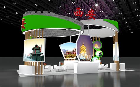 西安市 农产品展 地方政府展 3D效果图展会设计|三维|展览|小成3D设计师 - 原创作品 - 站酷 (ZCOOL)