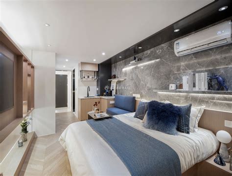 40平方单身公寓卧室装修效果图赏析_装信通网效果图