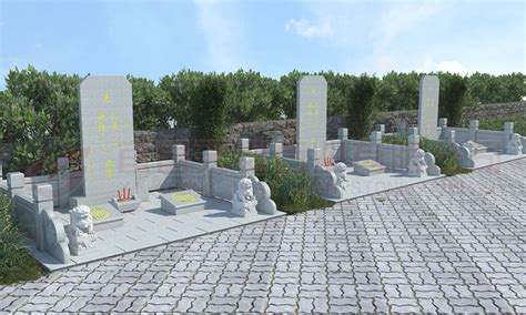 墓地设计案例效果图 - 土木在线
