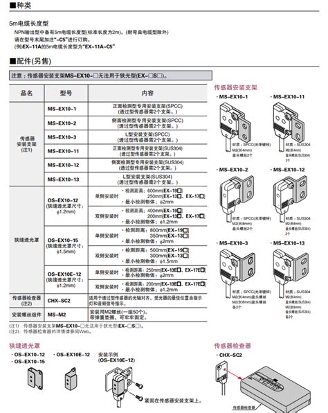 Panasonic/松下 CX-441 小型光电传感器 检测距离2-50mm 松下光电传感器