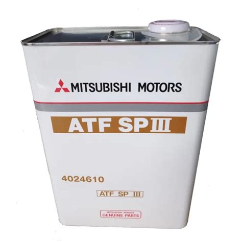 Mitsubishi ATF SP3 SP-3 Transmission Fluid 4L (Original) | Lazada