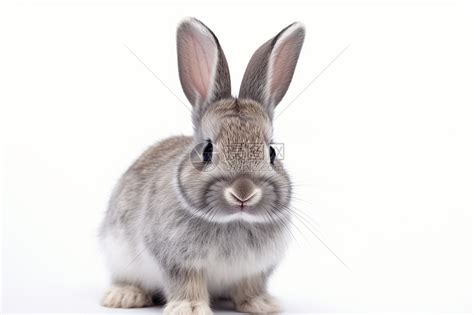 灰色的兔子高清图片下载-正版图片600287966-摄图网