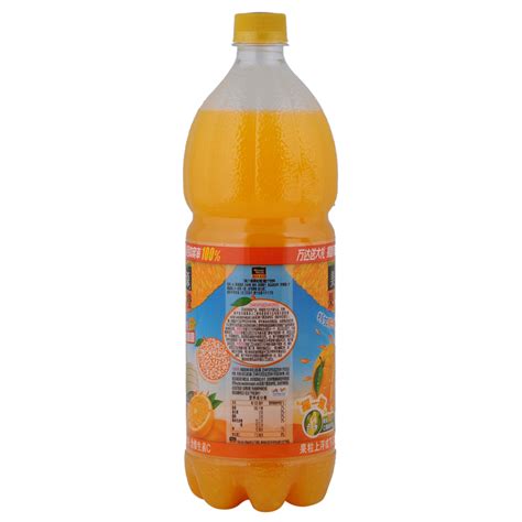 可口可乐美汁源果味果汁饮料果粒橙橙汁300mlx12瓶整箱含维生素C_虎窝淘