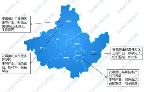 【产业图谱】2023年黄山市产业布局及产业招商地图分析-中商情报网