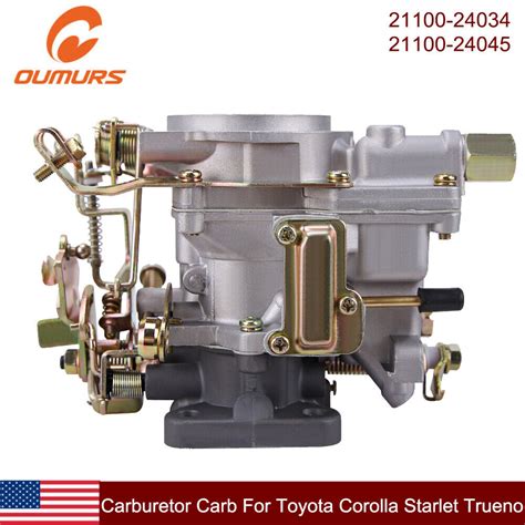 Carburetor For TOYOTA 68-78 COROLLA 3K 4K 74-78 Starlet 21100-24034 ...