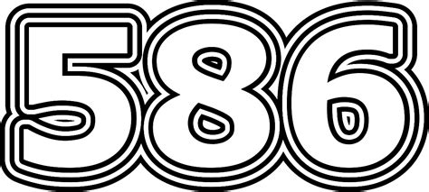 586 — пятьсот восемьдесят шесть. натуральное четное число. в ряду ...