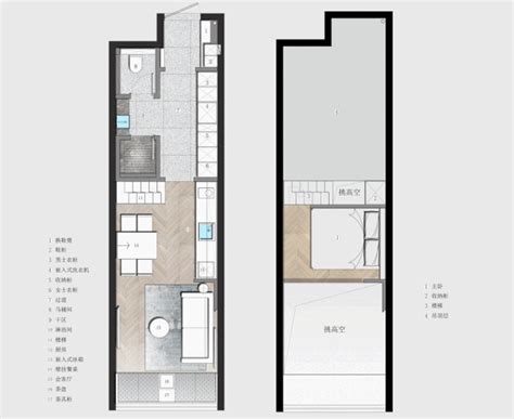 33㎡小公寓，合理划分空间，通过灵活的设计赋予小空间生命力
