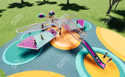 非标定制乐园-户外儿童游戏设备-亲子互动设施-德西亚游乐