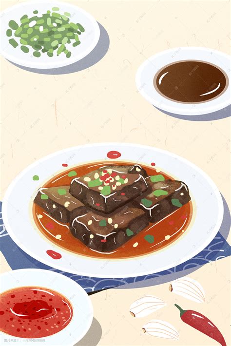 水彩美食手绘臭豆腐,美术绘画,其他设计,设计,汇图网www.huitu.com