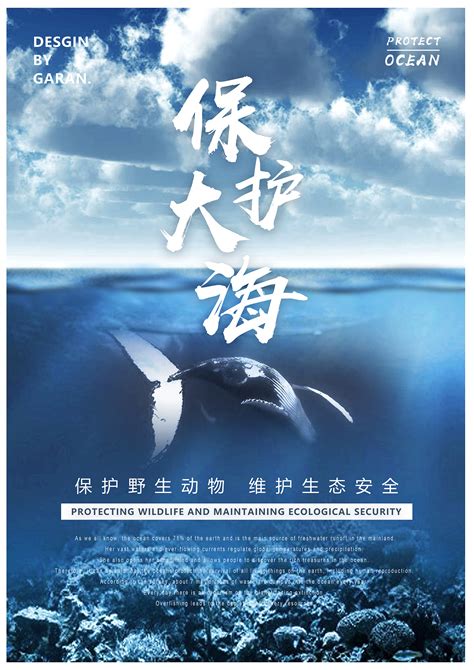 保护海洋公益宣传海报模板素材-正版图片401166053-摄图网