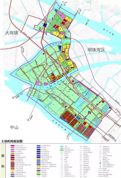 明珠湾区横沥镇最新规划图__凤凰网