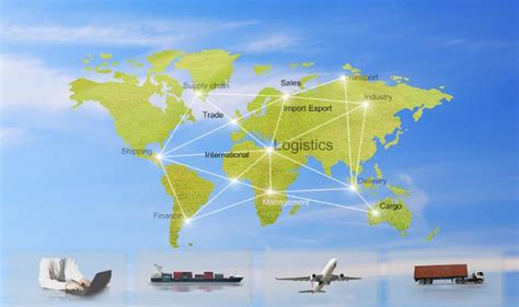 商务创意国际物流贸易商务通用PPT模板-PPT牛模板网