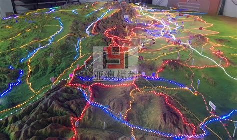新疆西藏陕西地形地貌沙盘模型 微缩景观 展厅展览 展示 沙盘模型-阿里巴巴