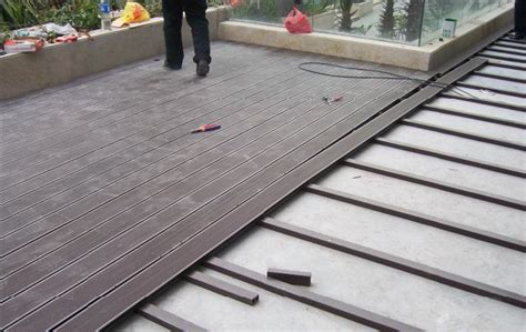 防水防晒共挤木塑地板 绿色环保共挤塑木地板 户外实心塑木地板-阿里巴巴