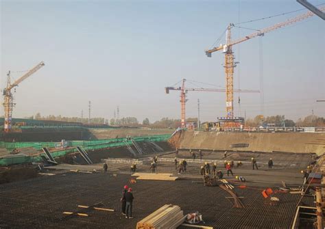 中国电建市政建设集团有限公司 工程动态 绥化污水厂扩改项目抢抓生产“进度条”
