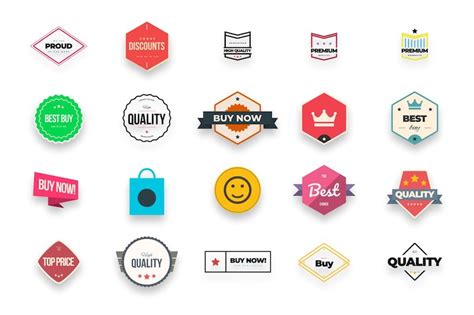 多用途的精美品牌logo产品标签设计模板 - 25学堂