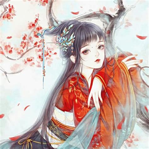 头像三个女生的动漫古风