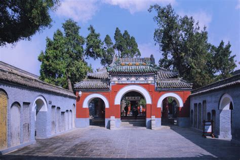 河南汤阴岳飞庙,历史古迹景区,旅游景点,摄影素材,汇图网www.huitu.com