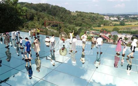湖南双峰：玩转“天空之镜”-人民图片网