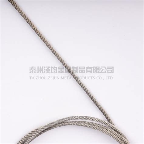 不锈钢钢丝绳7×7-不锈钢钢丝绳-产品中心-泰州市泽均金属制品有限公司
