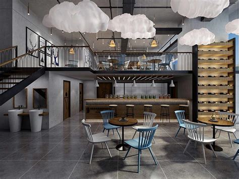《海湾咖啡馆设计案例》-拉萨咖啡厅设计公司_拉萨装修公司-站酷ZCOOL