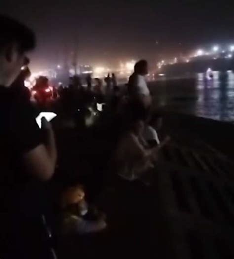 夜晚在长兴岛江堤边游玩时，一家三口不幸溺亡 - 周到上海