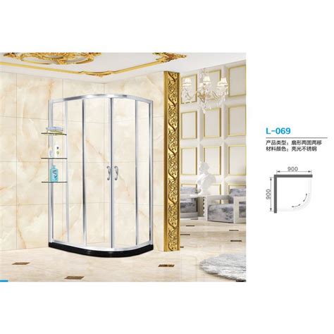 弧形不锈钢淋浴房-卫生间门|推拉门|淋浴房|衣柜门|断桥铝门窗|阳光房