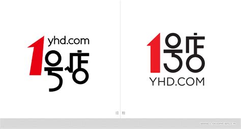 网上超市“1号店”推出新LOGO-logo11设计网