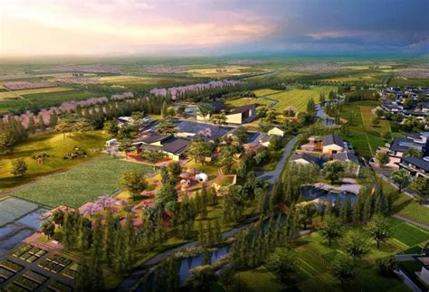 田园综合体可包含若干个特色小镇_建科园林景观 - 园林景观规划设计研究中心