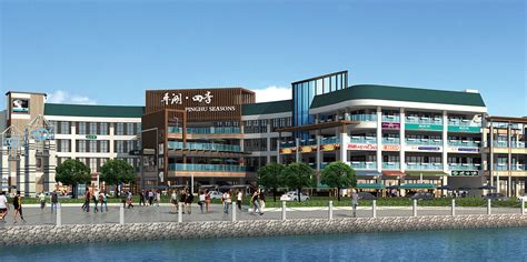 平湖项目3dmax 模型下载-光辉城市