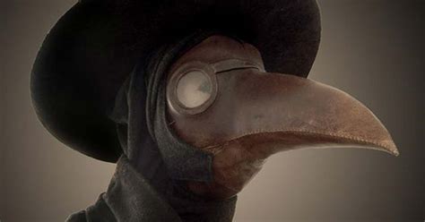 PartyHop Plague Doctor Mask, Black Bird Beak Steampunk Gas Kostym, för ...