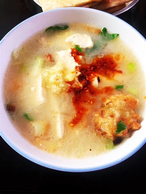 【老洛阳豆腐汤的做法步骤图，怎么做好吃】楠nn_下厨房