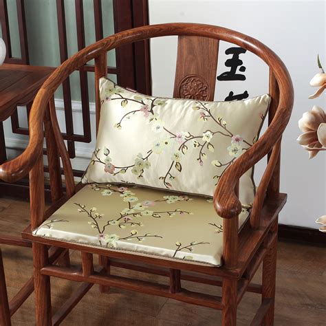 新中式沙发垫红木实木沙发垫子防滑坐垫加厚海绵坐垫中国风椅垫_虎窝淘